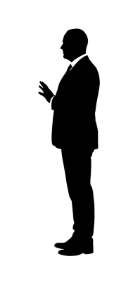 Bräutigam Silhouette